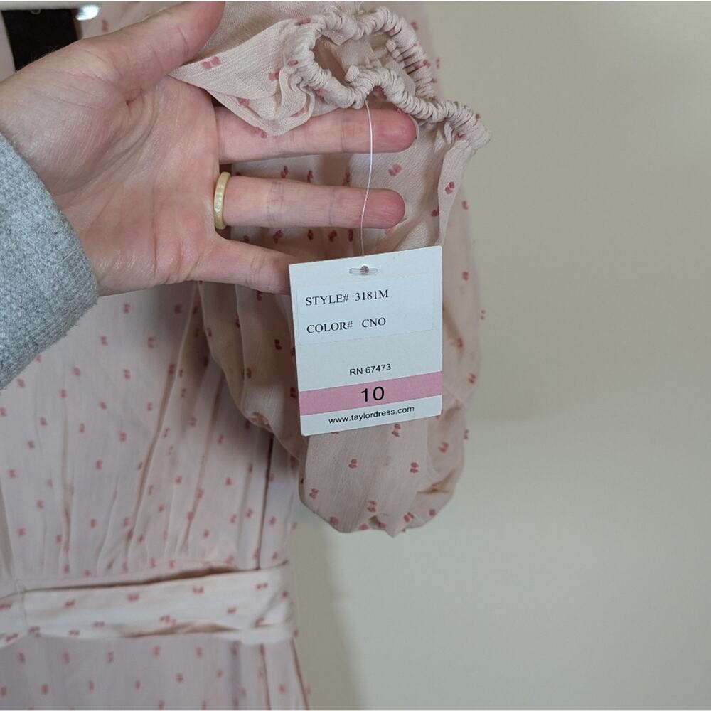 Taylor Women's Midi Dress in Light Pink - Picture 7 of 10